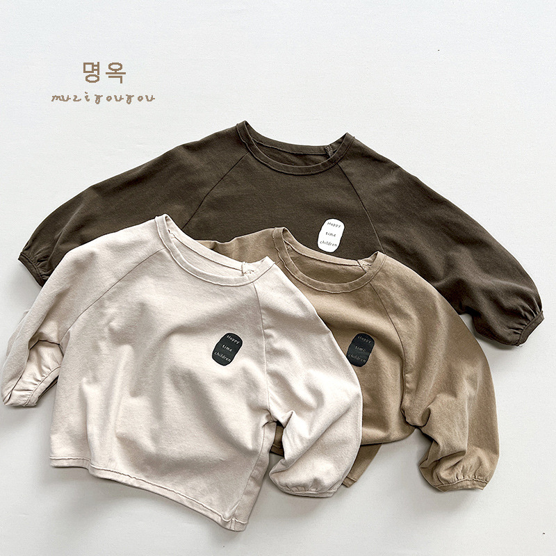 「2024」子供服★トップス★Tシャツ★韓国風子供服★3色80cm〜130cm
