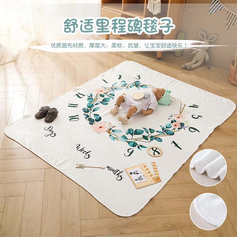 新型★ベビー赤ちゃん誕生祝い記念装飾ベッド　撮影道具セット★