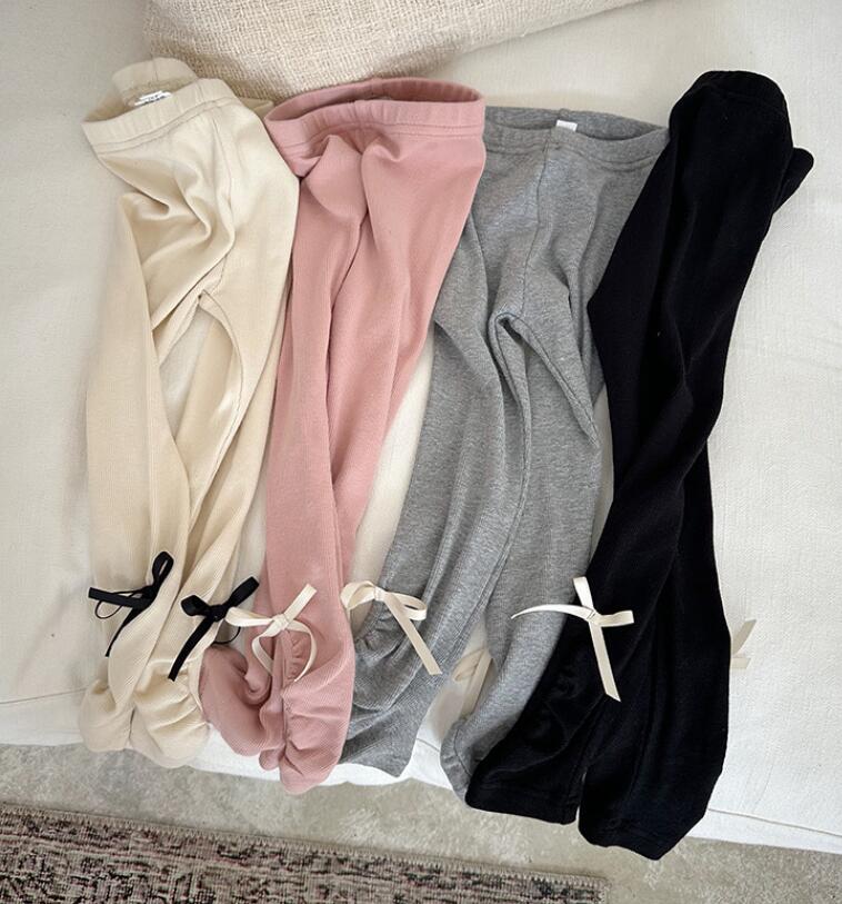 2024秋新入荷★子供服　タイツ　ズボン★90cm〜150cm 4色