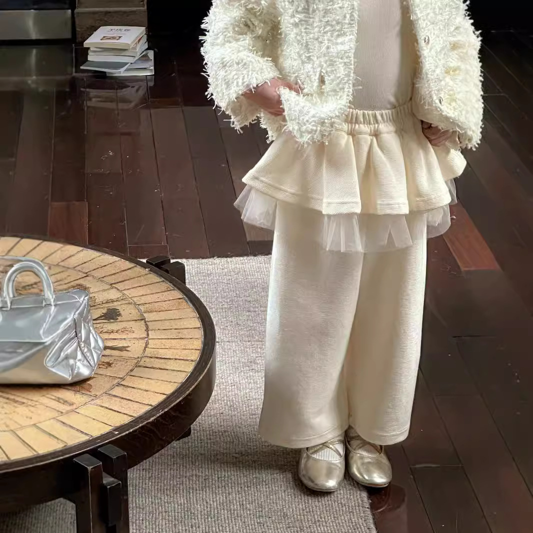 2024秋新入荷★子供服　ズボン★90cm〜140cm 2色