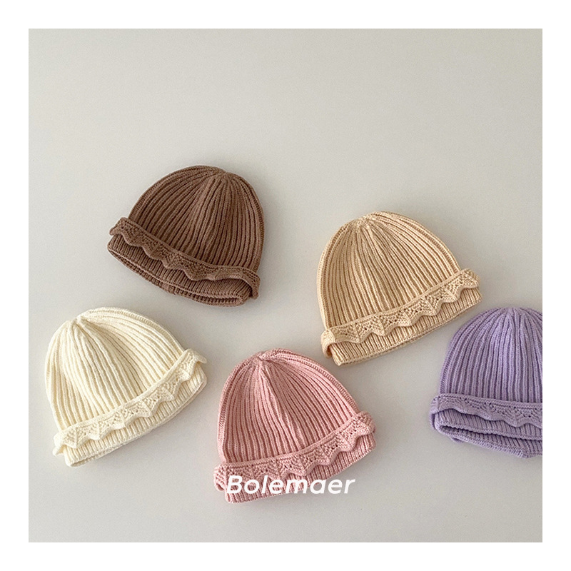 2024年新品★子供用ハット★帽子　ニット帽★ 5色