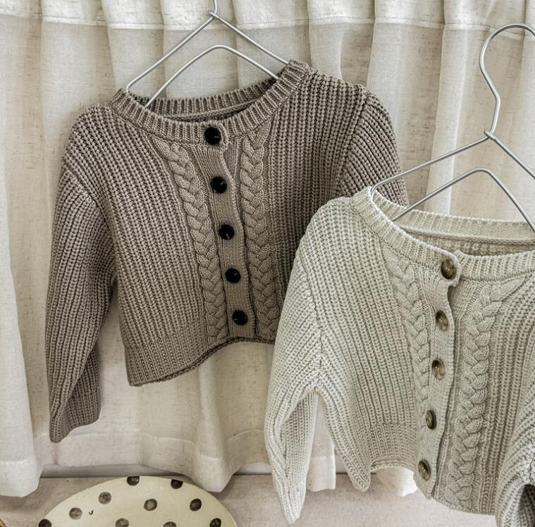 2024年秋新★子供服　カーディガン★80cm〜130cm 2色