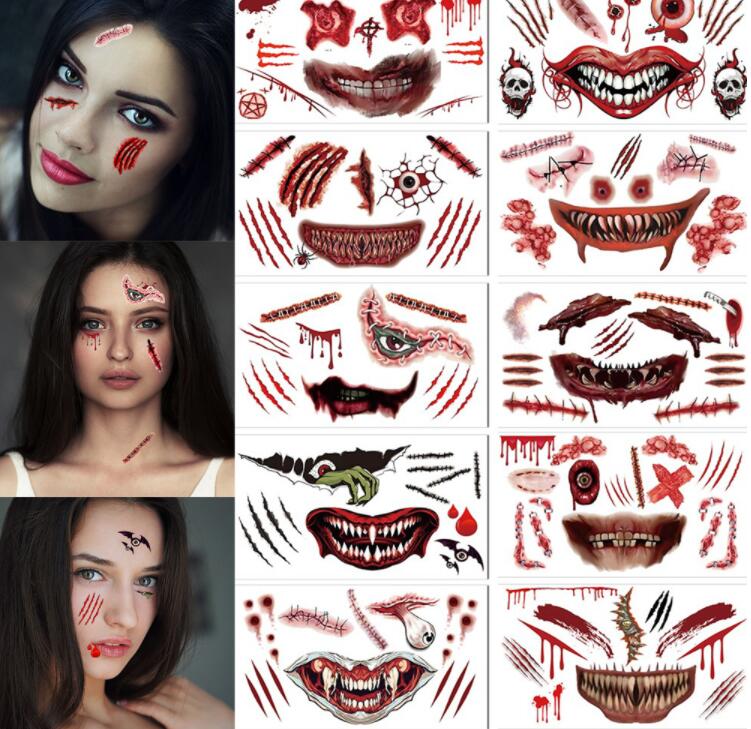 ★飾りシール★DIYハロウィン粘着シール　シール★10枚入り