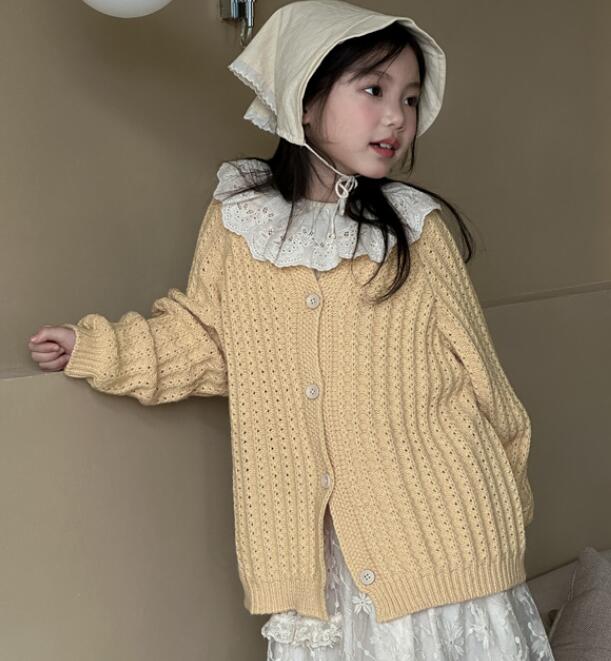 2024秋新作HY★子供服 　カーディガン★100cm〜160cm 2色