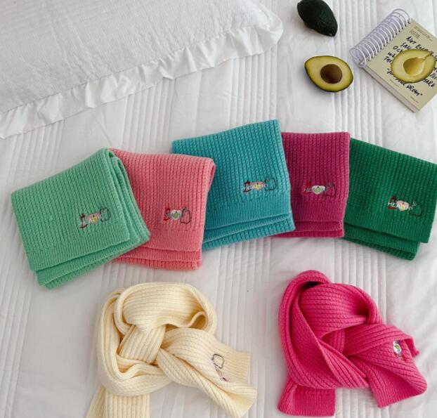 子供用★マフラー★防寒★襟巻き★ネックウォーマー★キッズ★暖かい★7色