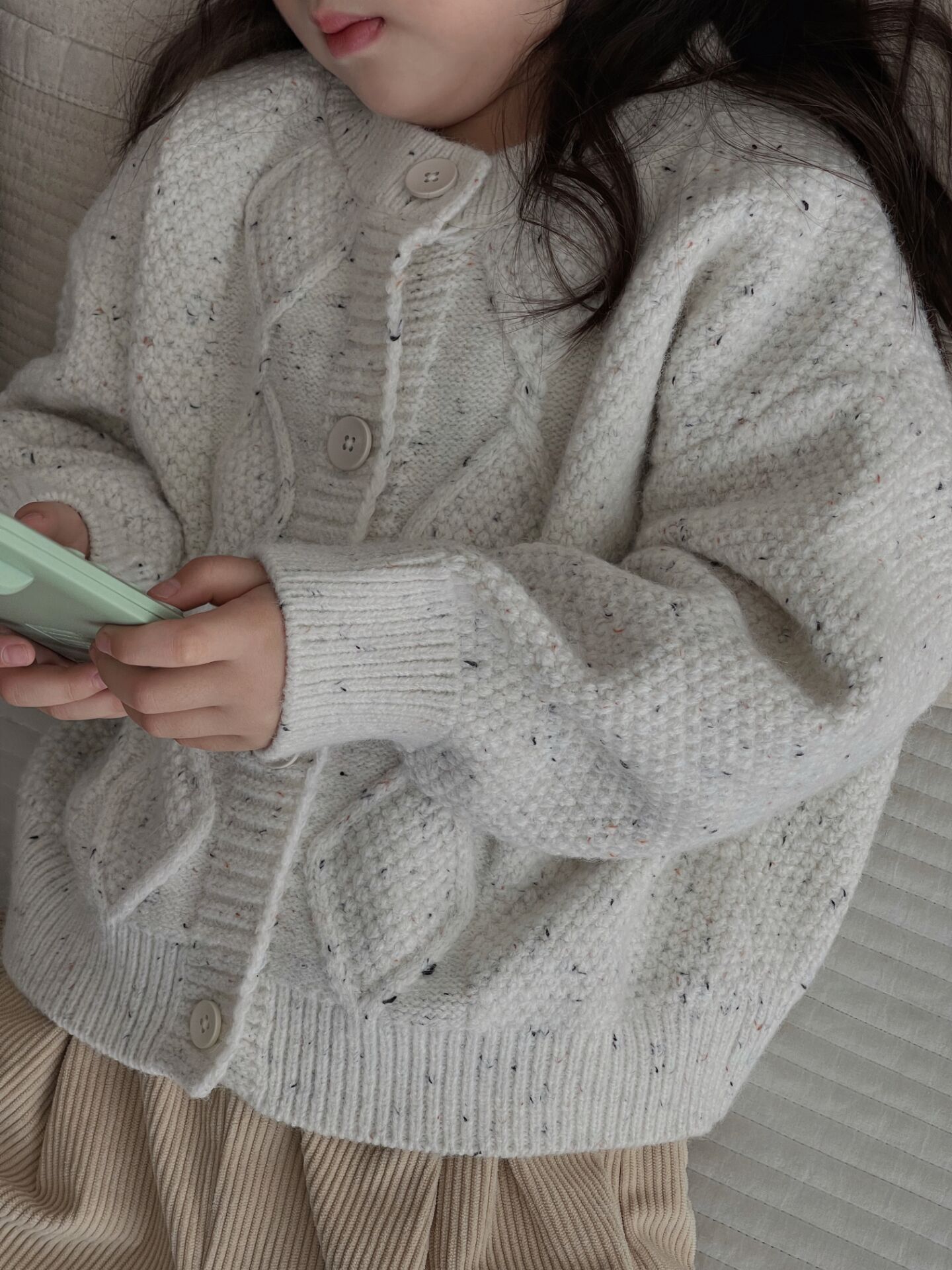 2024★秋冬新作★韓国風子供服★コート★90cm〜130cm 2色