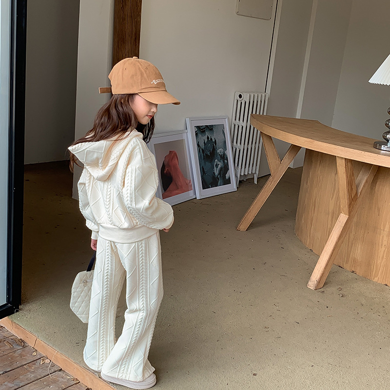 2024★春秋新作★韓国風ベビー服★トップス+ズボン★90cm〜150cm 4色