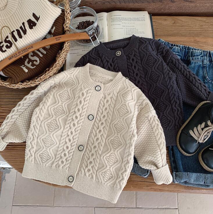 「2024」子供服★トップス★ニット★セーター★韓国風子供服★2色90cm〜130cm