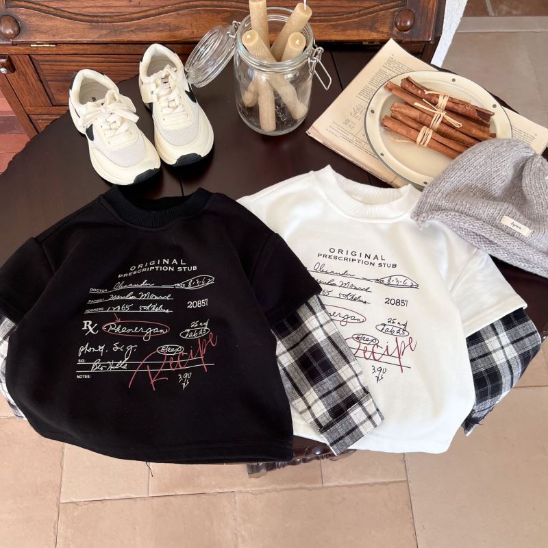 2024秋新作★子供服　トップス★80cm〜140cm 2色