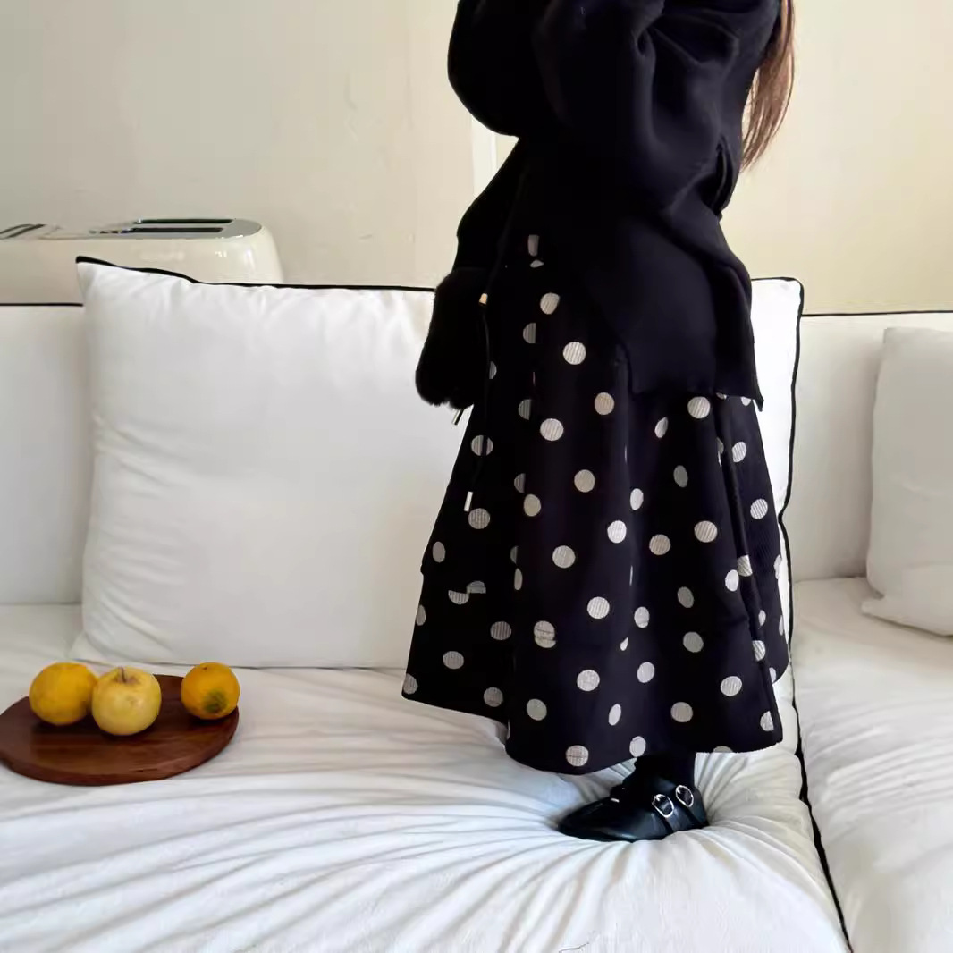2024秋新品Y★子供服　コーデュロイスカート★90cm〜150cm