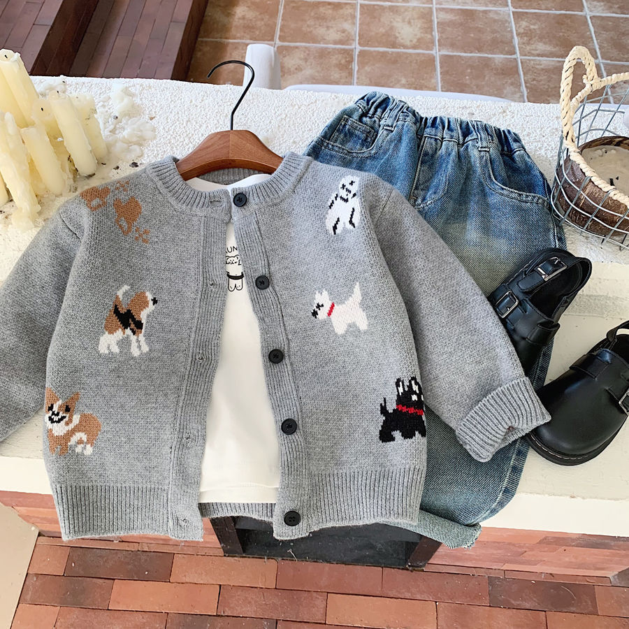 「2024」子供服★トップス★ニット★セーター★韓国風子供服★90cm〜140cm