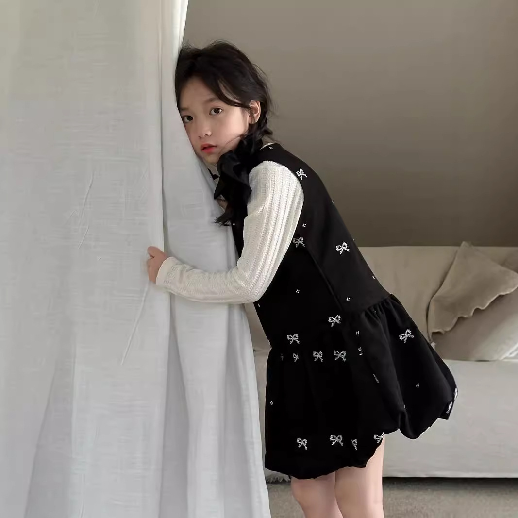 2024新品★子供服　ベストワンピース★100cm〜160cm