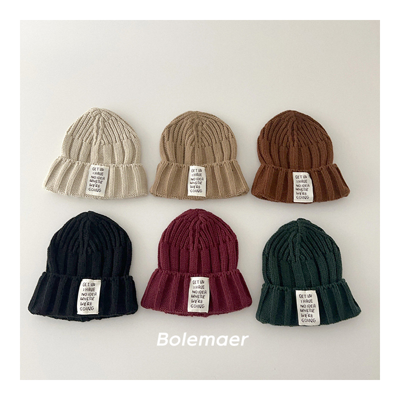 「2024」子供用★帽子★ニット帽子★キッズ★暖かい★7色