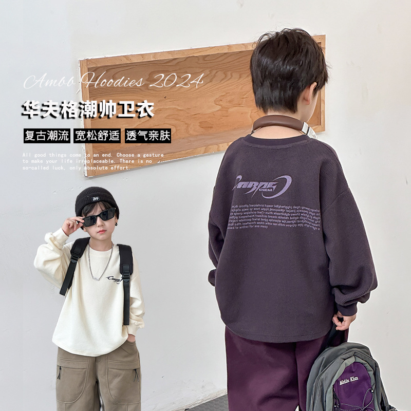 2024秋新作★子供服　トップス★90cm〜160cm 2色