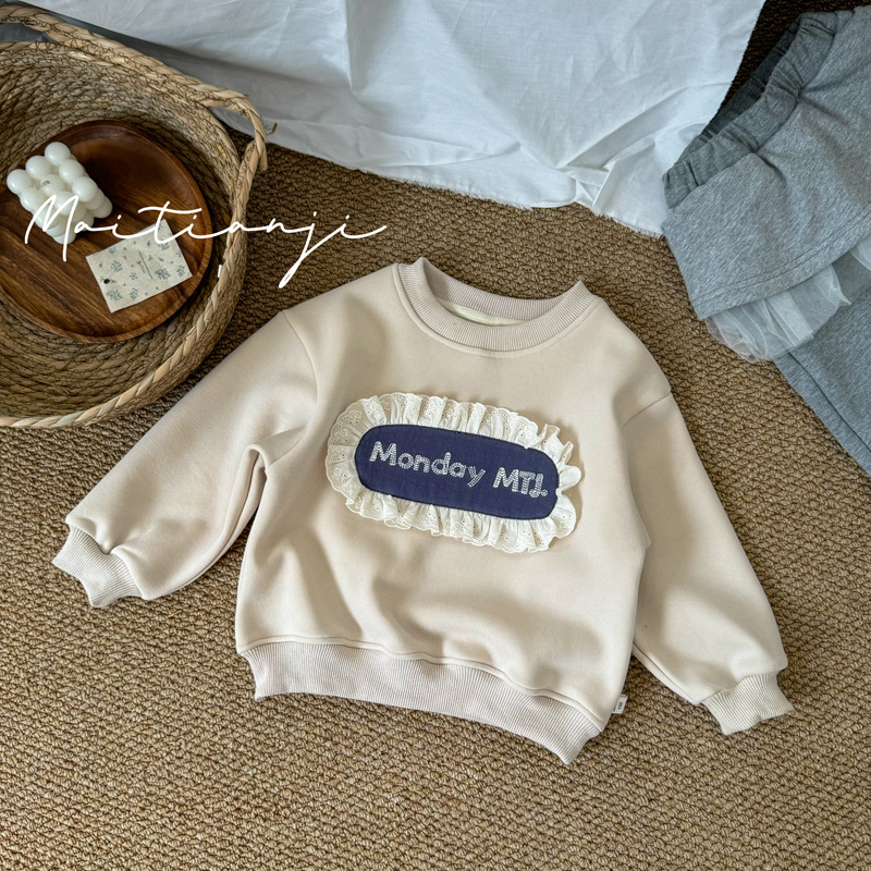 2024秋冬新品★子供服　トレーナー　トップス　裏起毛★90cm〜140cm