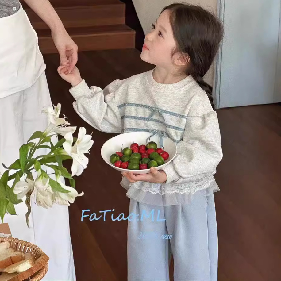 「2024」子供服★トップス+ズボン★セットアップ★韓国風子供服★90cm〜150cm