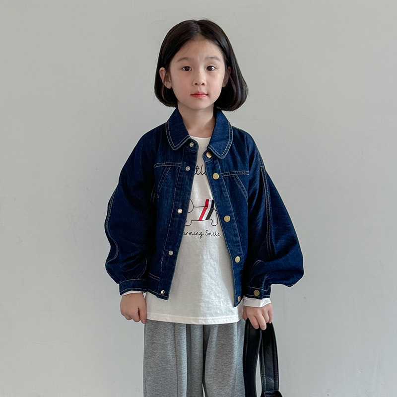 2024★春秋新作★韓国風子供服★デニーズコート★90cm〜150cm