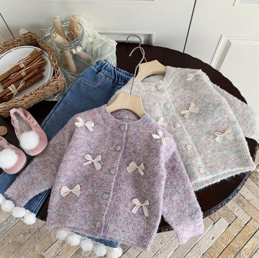 「2024」子供服★トップス★ニット★セーター★韓国風子供服★2色80cm〜120cm