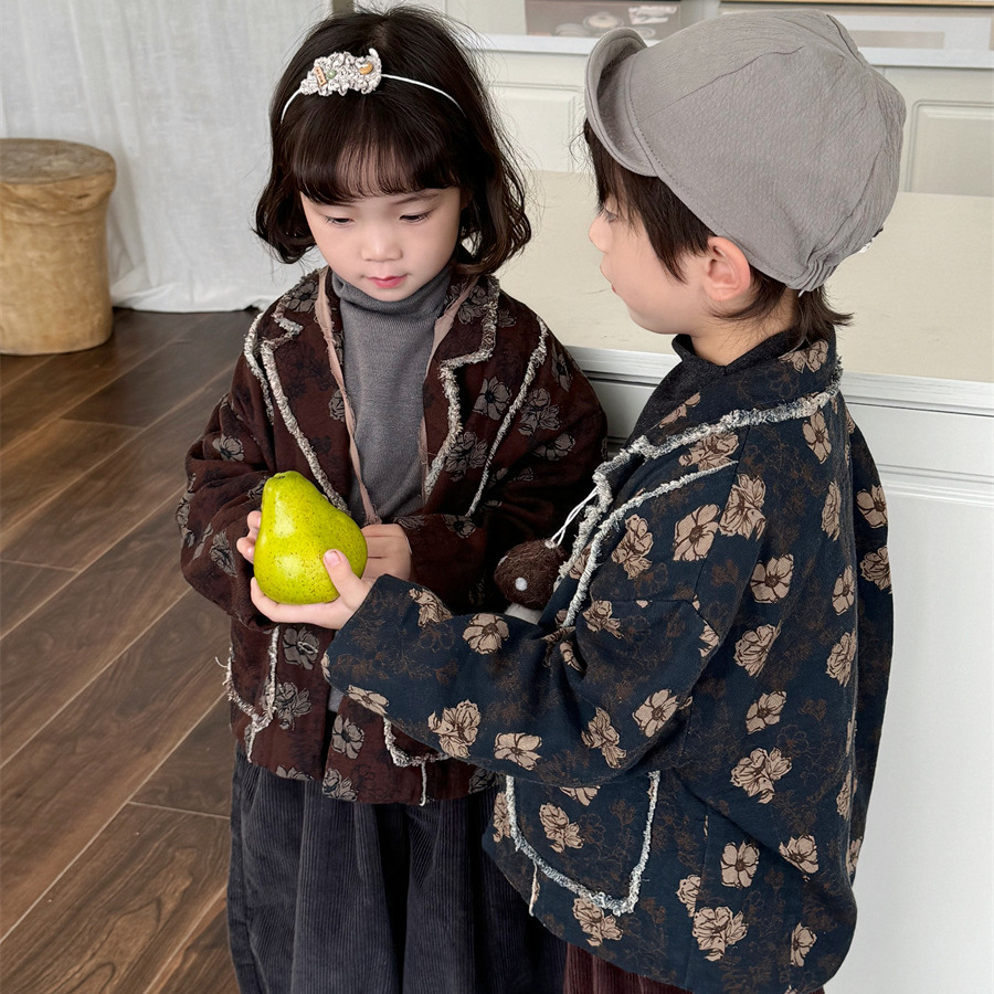 「2024秋冬」子供服★トップス★コート★韓国風子供服★2色80cm〜140cm