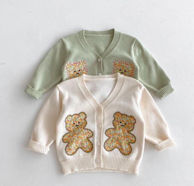 「2024」子供服★トップス★ニット★セーター★韓国風子供服★2色80cm〜130cm