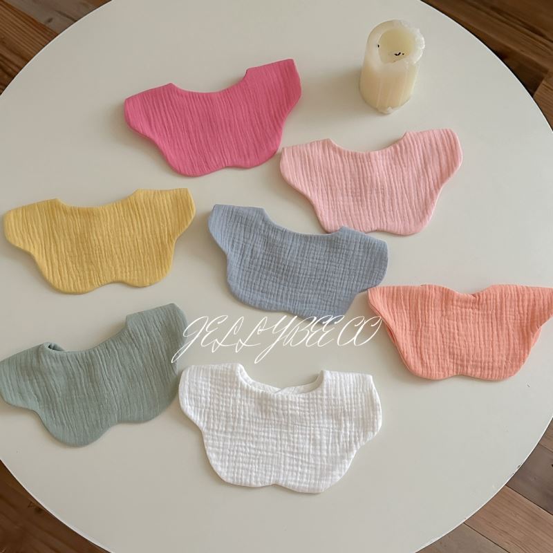 よだれかけ★子供用★涎掛け★ベビー向け★赤ちゃん用★可愛い★無地★7色