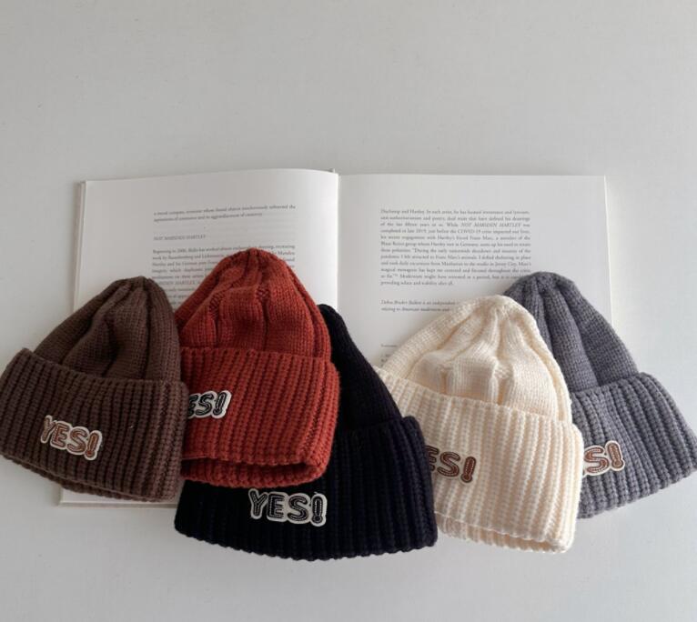 2024年新品★子供用★ニット帽子　ハット★ 9色