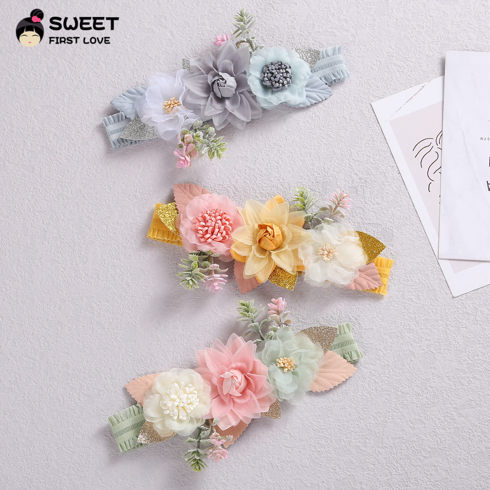 ベビー用★ヘアバンド★髪飾り★子供用★ヘアアクセサリー★可愛い★3色