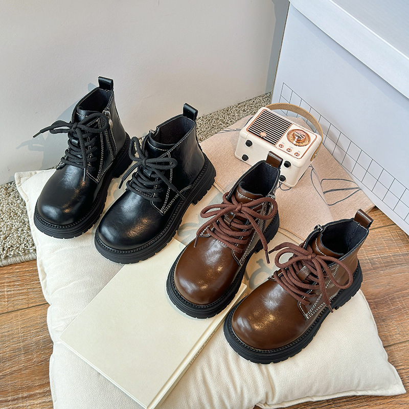 「2024」靴★子供靴★キッズ靴★シューズ★キッズ★ショートブーツ★2色26#〜36#