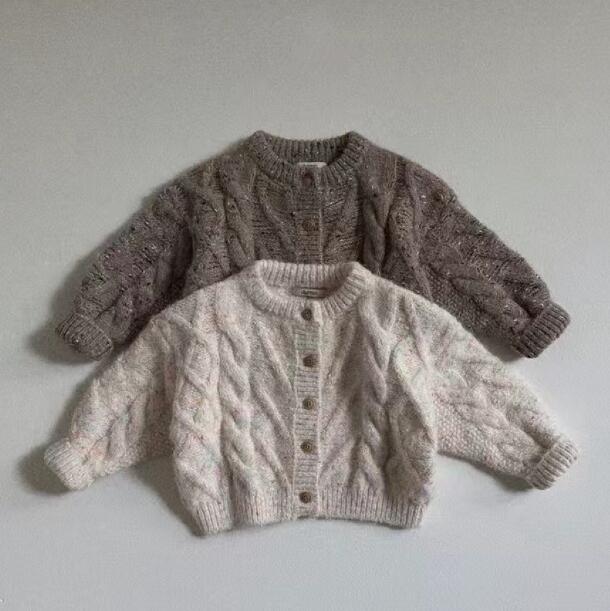 「2024」子供服★トップス★ニット★セーター★韓国風子供服★2色73cm〜100cm