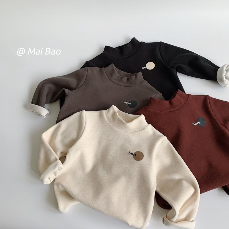 2024秋冬新品★子供服　トップス★90cm〜140cm 4色