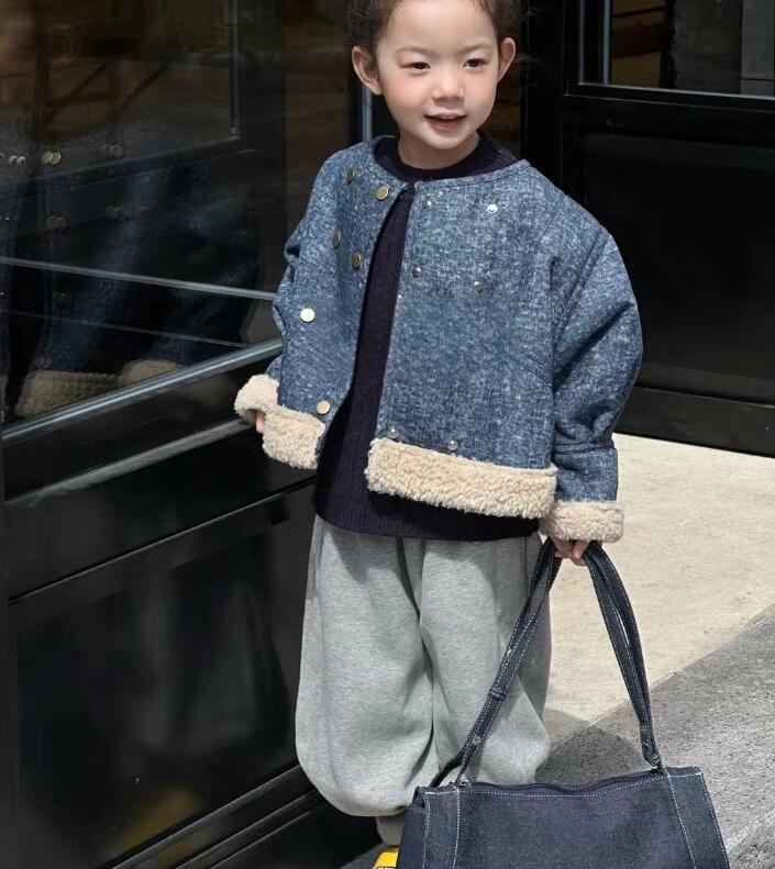 2024冬新品★子供服 　コート&ズボン分けて★90cm〜140cm