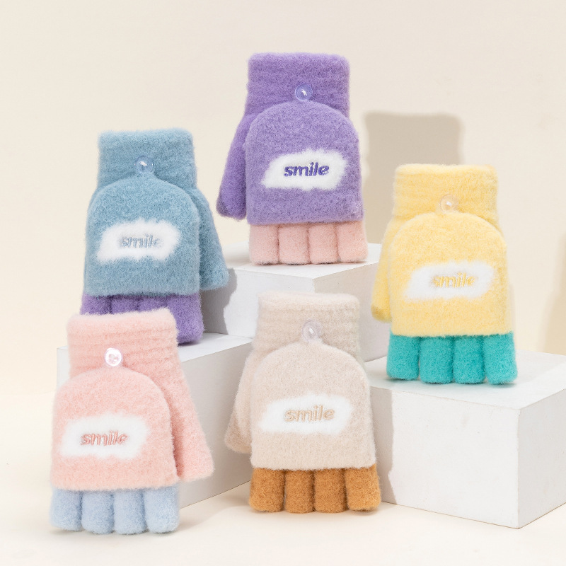 2024秋冬★手袋★子供用手袋★可愛い★防寒★キッズ★暖かい★6色