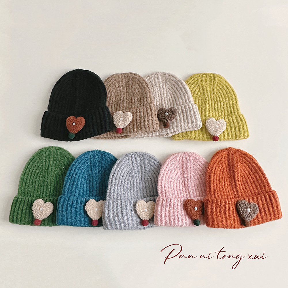 「2024」子供用★帽子★ニット帽子★女の子★防寒★暖かい★9色