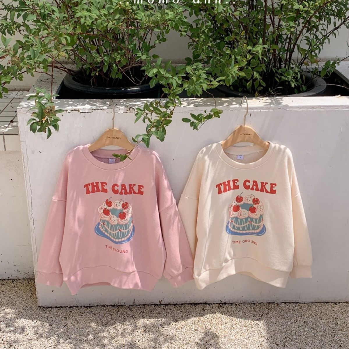 2024★秋冬新作★韓国風子供服★トレーナー★90cm〜140cm 2色