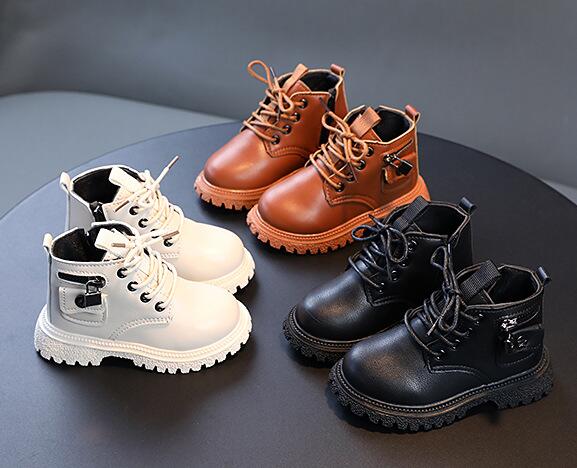 「2024」靴★子供靴★キッズ靴★シューズ★キッズ★ショートブーツ★3色21#〜30#