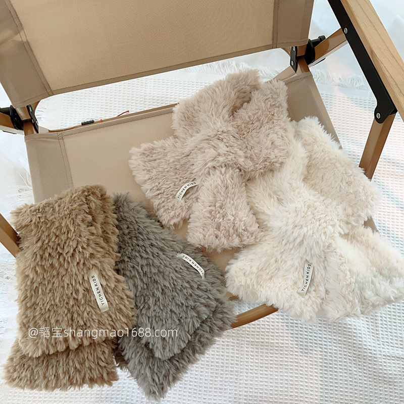 「2024」★子供用★マフラー★防寒★襟巻き★ネックウォーマー★キッズ★暖かい★8色