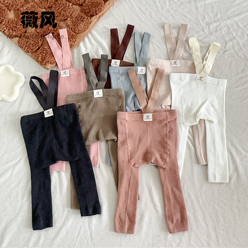 2024新品★子供服　サロペット  レギンス★S/M 9色