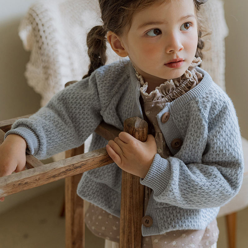 2024新品★子供服 　カーディガン★90cm〜150cm 2色