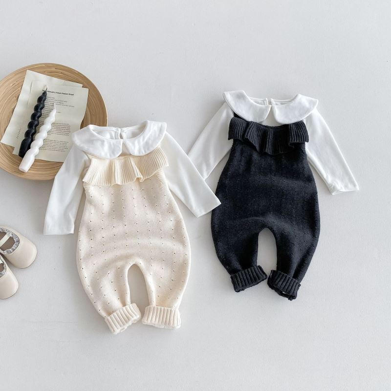 2024★秋冬新作★韓国風子供服★トップス★サロペット★66cm〜100cm 3色