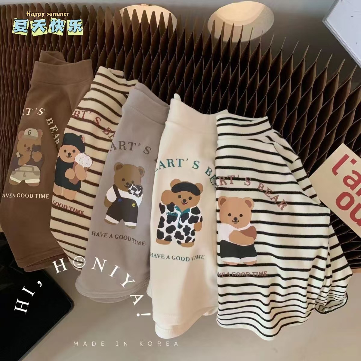 2024秋冬新作★子供服　トップス★90cm〜140cm 5色