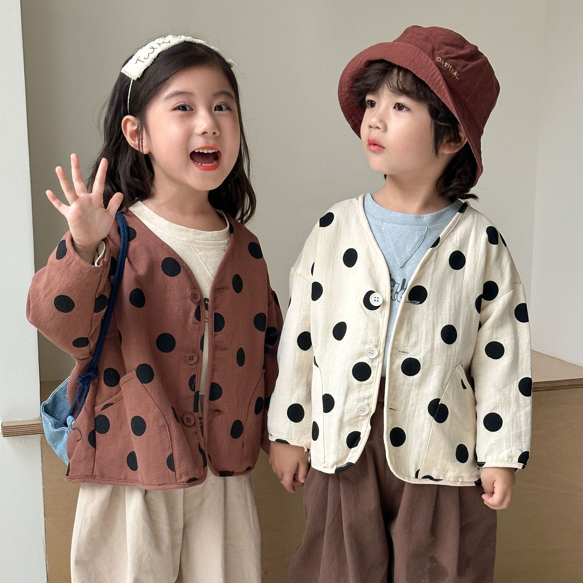 2025春新品★子供服 　コート★80cm〜150cm 2色