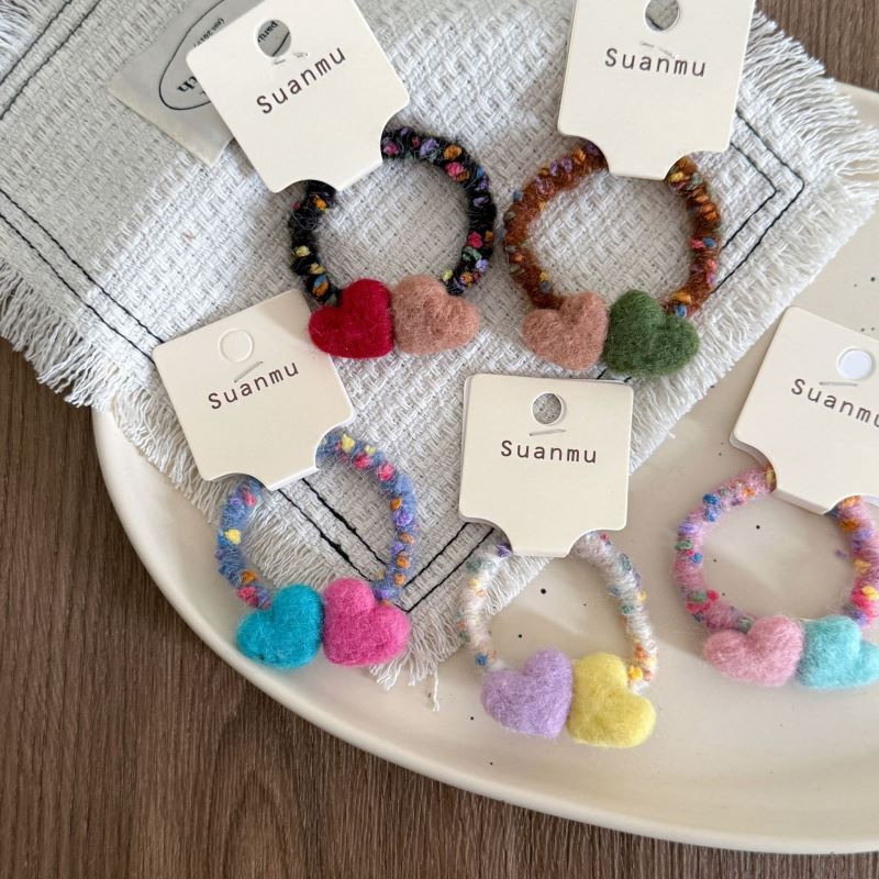 雑貨★子供用髪飾り　ヘアバンド　ヘアゴム★アクセサリー★5色