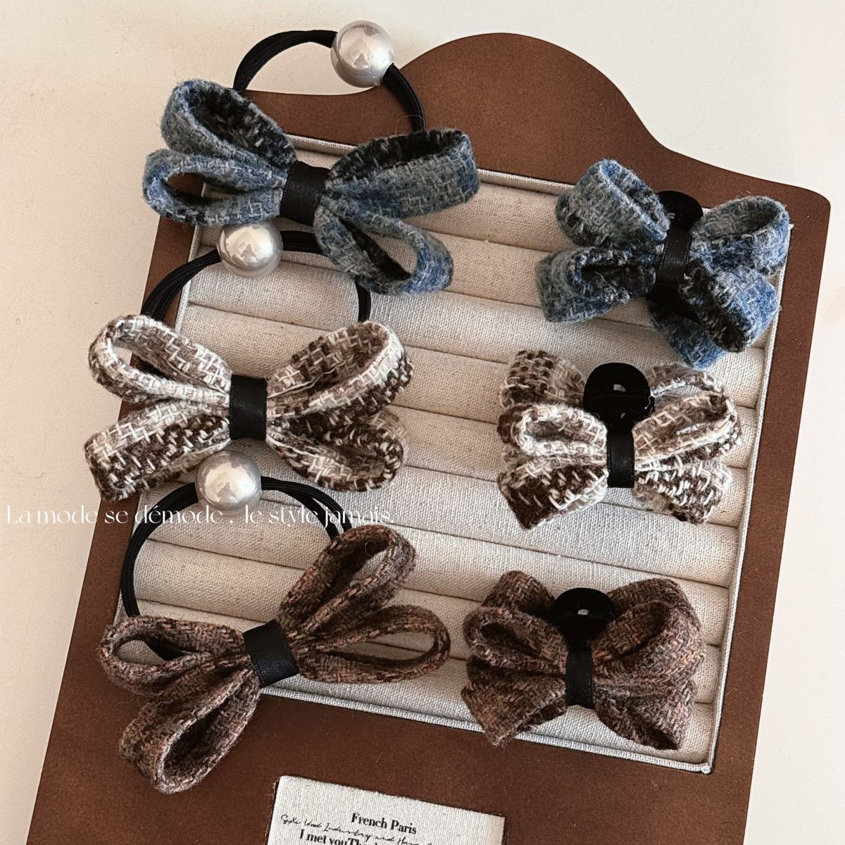 雑貨★髪飾り　ヘアバンド　ヘアゴム&ヘアビン★アクセサリー★6色