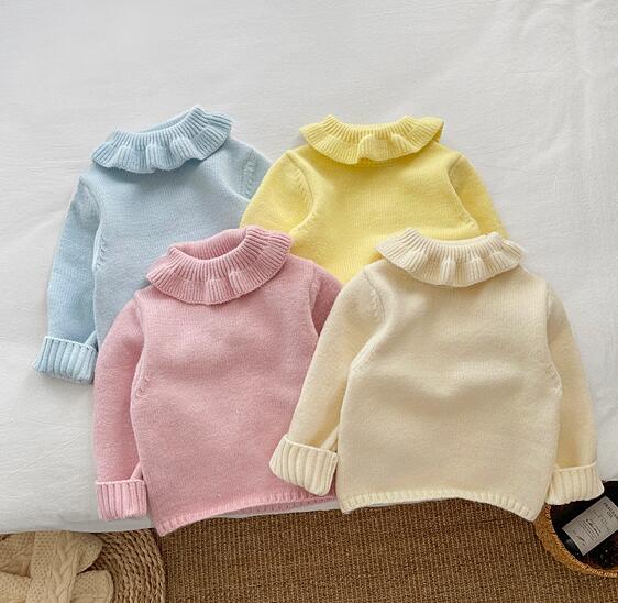 「2024」子供服★トップス★ニット★セーター★韓国風子供服★4色66cm〜100cm