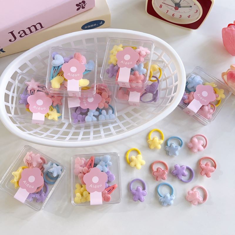 髪飾り★まとめ髪用★ヘアアクセサリー★子供用★ヘアピン★ヘアゴム★10枚入り★可愛い