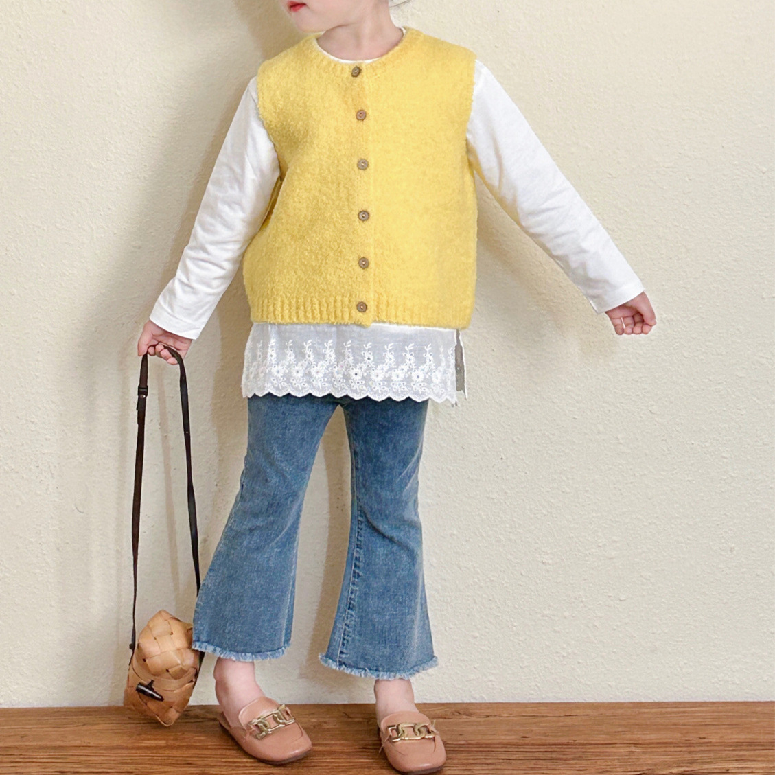 2025新入荷★子供服　デニムズボン★90cm〜140cm