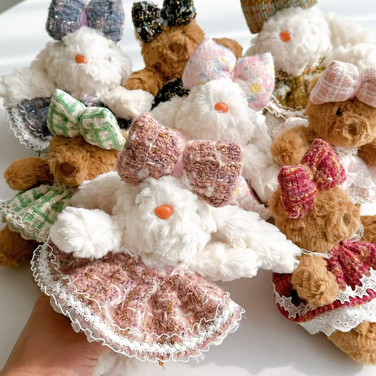 ★趣味ぬいぐるみアクセサリー★飾りdiy材料  着替え★12色