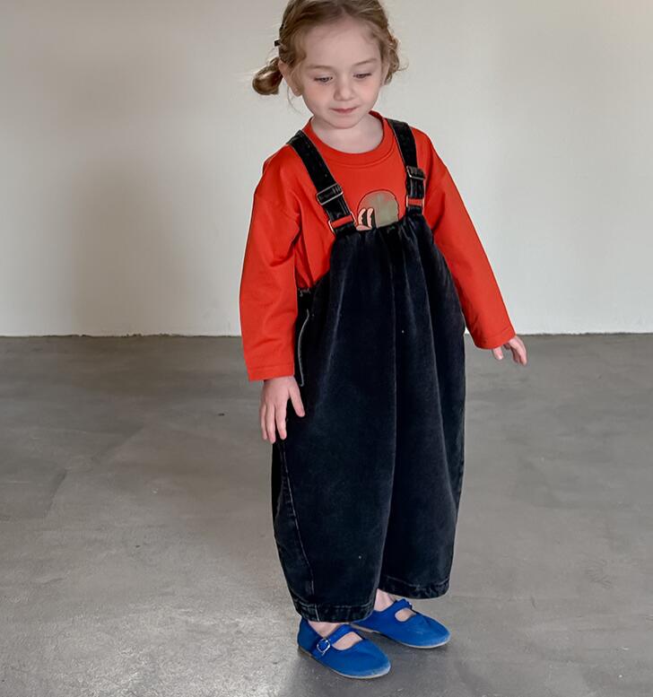 2025春新品ZXR★子供服　サロペット★90cm〜150cm