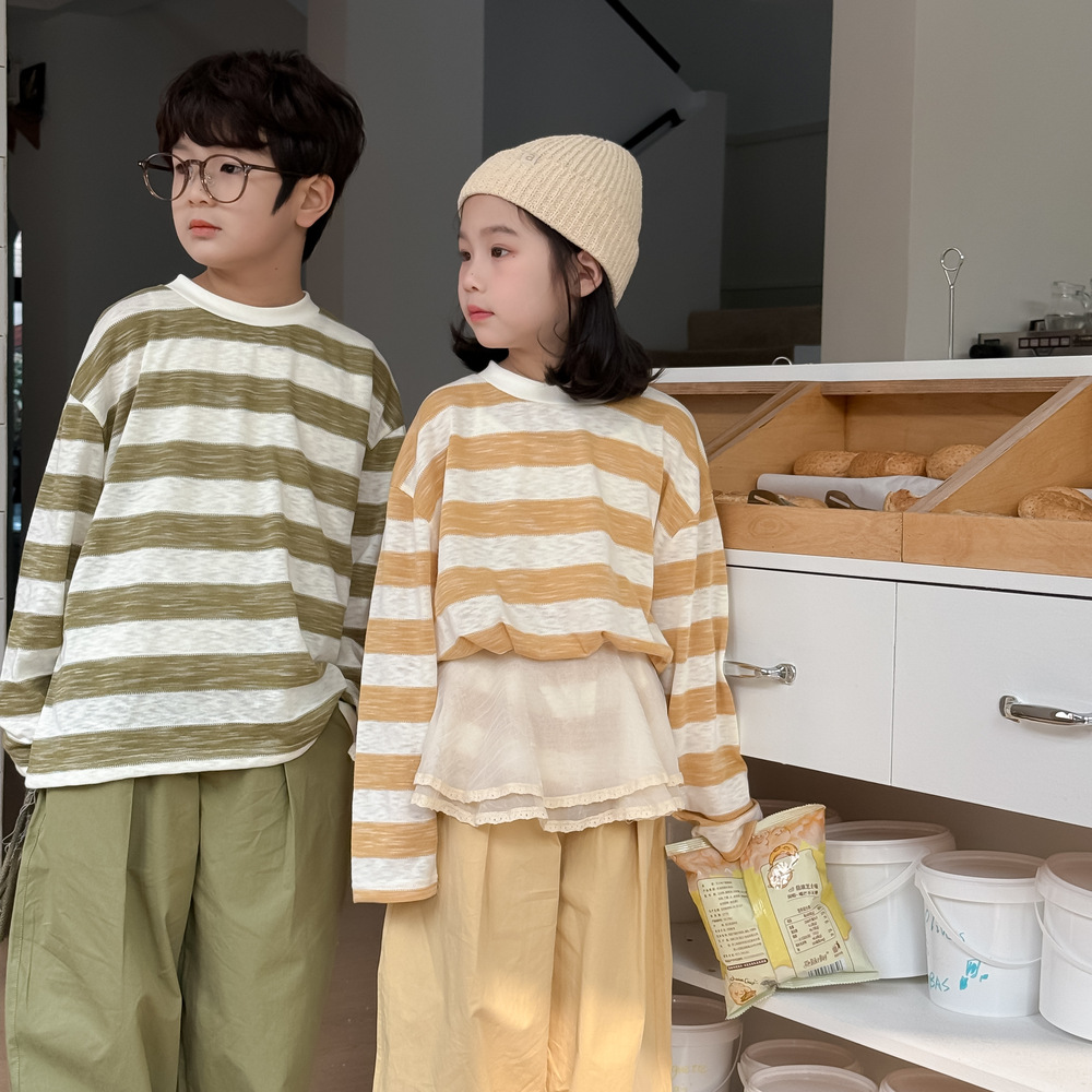 2025春新作MXM★子供服　トップス★90cm〜150cm 2色