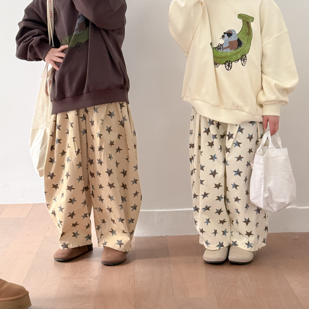 2025春新作MXM★子供服　ズボン★90cm〜150cm 2色